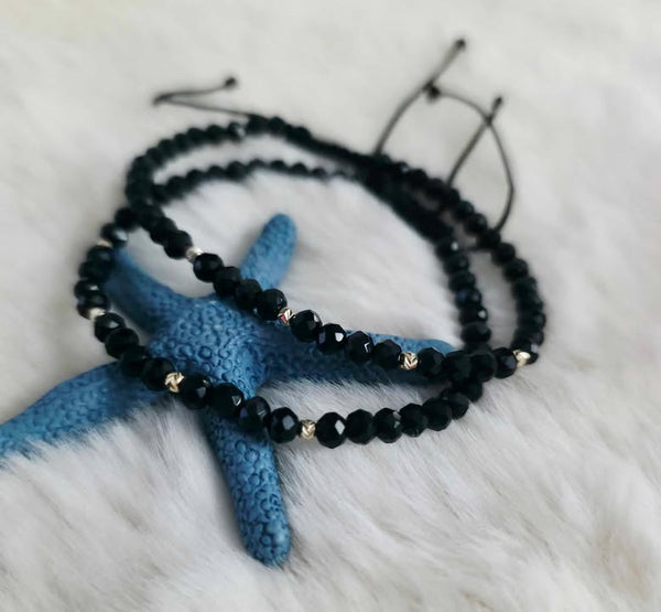 Conjunto pulsera Oro 14k