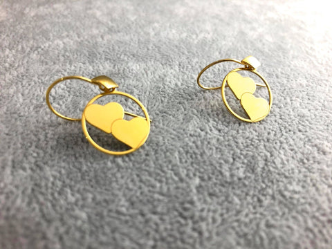 Pendientes corazón