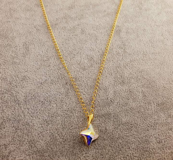 Collar Swarovski - Grafito & Cristal