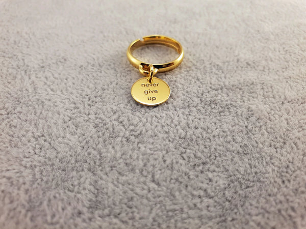 ANILLO CHAPADO ORO 24K