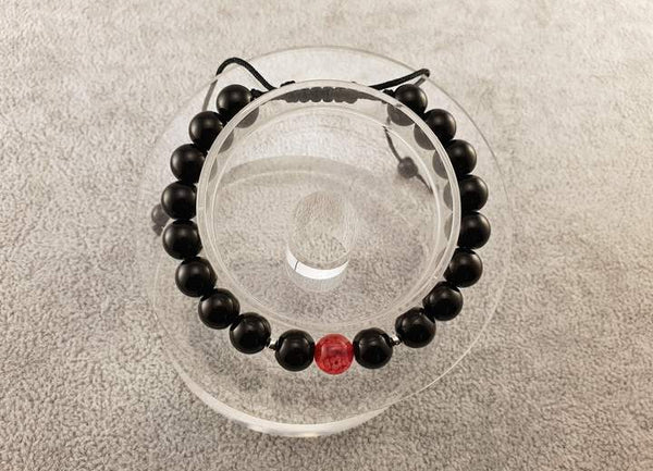 Set- Pulseras de la amistad - rojo y verde