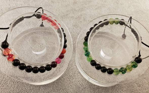 Set-Pulseras de la amistad - Turmalina