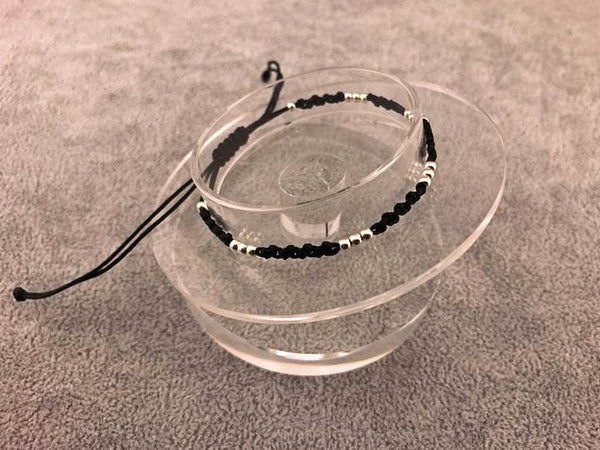 Pulsera de bolas, plata 925