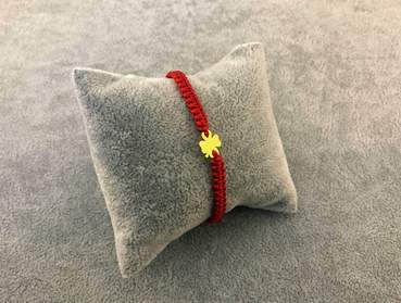 Trébol Colgante Oro 14K