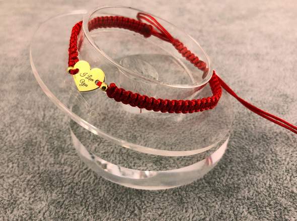 Pulsera Personalizada - Pequeño Corazón
