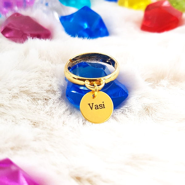 ANILLO CHAPADO ORO 24K