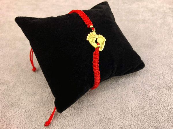 Pulsera Personalizada Pies Bebé