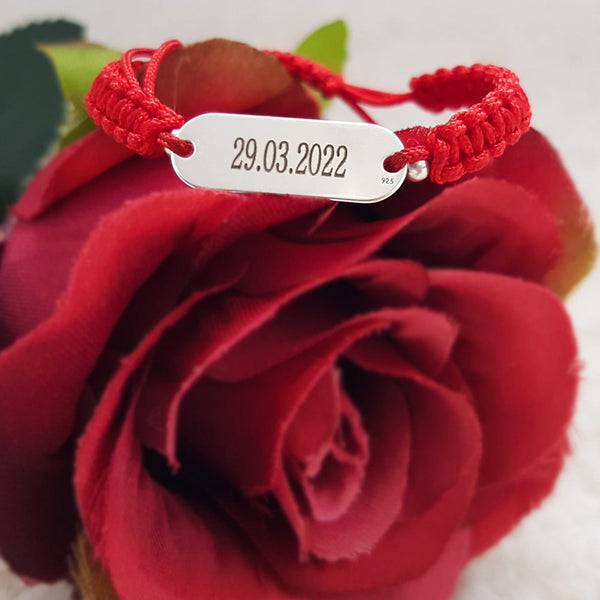 Pulsera Personalizada - Colgante Ovalado