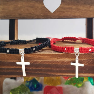 Conjunto Cruz colgante