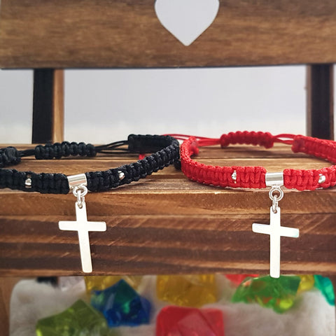Conjunto Cruz colgante